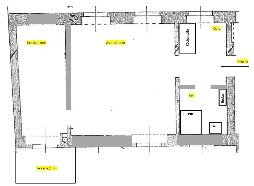 2 Zimmer Apartment Mit Terrasse! Schoenbrunn-Naehe Wien